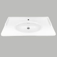 Тумба COMFORTY Феррара-80  (800х565х500) подвесная, с раковиной, белый глянец 00004151060