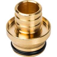 Евроконус STOUT 20*2,8х3/4" под обжим, латунь, для сшитого полиэтилена,  SFC-0020-002028