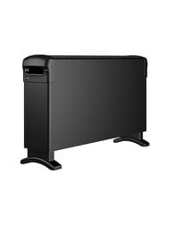 Конвектор Thermex Cadorna 2000 Black (325х525х170) до 25 кв.м, 2 кВт, мех.упр, черный