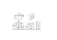 ����� � ��������� Vitra Root Groove 805�470�670��, ���������, 2 �����, ����: ����� ������� 69436