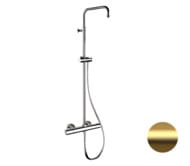 Душевая система термостатическая Remer Elegance EQ32ASSDBG, золото брашированное — миниатюра 1