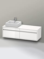����� ��� ���������� Duravit Ketho 1400�426�550 ���������, �����, 2 �����, ����� ������ KT6697L2222