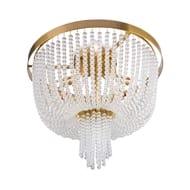 Потолочный светильник Freya Ornament (Орнамент) FR1008CL-06BS, IP20,латунь — изображение 8