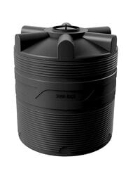 Емкость Polimer Group V-2000 (1541х1370) 2000л, цилиндрическая, вертикальная, черная