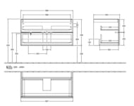 ����� ��� ���������� Villeroy & Boch Antao (988�504�496) 2 �����, ���������, ����� ������ L05100HK