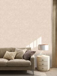 Обои флизелиновые Hygge II Summer Hg10 002/2 (1,00х10,05) штукатурка, бежевые (рул.)