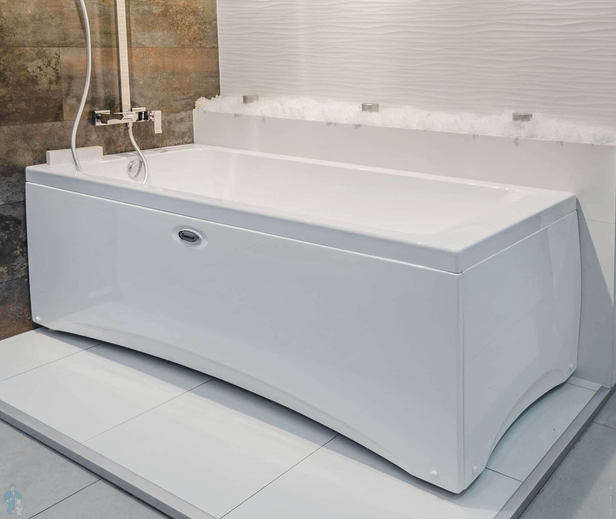 Панель фронтальная к ванне VANNESA Агата 175х75 с креплением | Афоня.рф ...