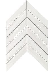 Мозаика Atlas Concorde Marvel Bianco Dolomite Chevron Wall (250х305) белая, 9SCD (кв.м.) — миниатюра 1
