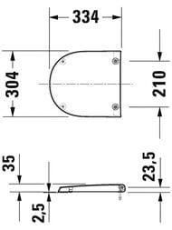 ������ ��� �������� DURAVIT ME by Starck � �������������� ����������� 0024090000