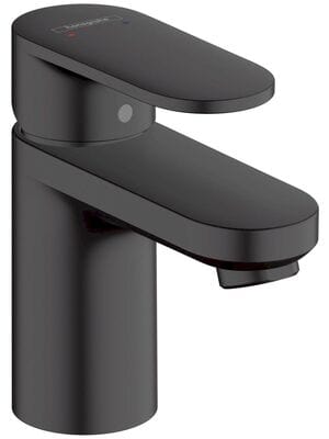 Смеситель для умывальника Hansgrohe Vernis Blend 71558670 однорычажный, фиксир. излив, черный мат