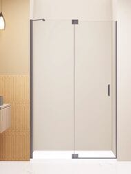Душевая дверь RGW Hotel HO-014Gr (900х2000) распашная, стекло 8мм прозрачное/серый 350601409-110 — изображение 3