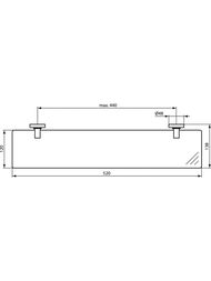���������� ����� ��� ����� Ideal Standard IOM 520��, ������ ����������, ������, ���� A9125AA