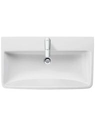 Умывальник подвесной Duravit No.1 800х460х175мм, перелив, отверстие под смеситель, белый 23758000002