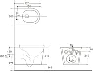 ������ ��������� Aquanet Atago 2.0 W LX-1905 360�515�310, �������., ������ ������� ���������, �����