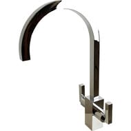 Смеситель для кухни Paini Cucina двухзахватный, хром 64CR490Q12QKM