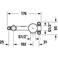 ���������� ����� Duravit ������������� �������������� ��������� ��� �������� GK1900004000