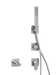 Смеситель для ванны/душа WasserKRAFT Weida A3151.268.270.271.087.103 встраиваемый, с лейкой, хром — миниатюра 3