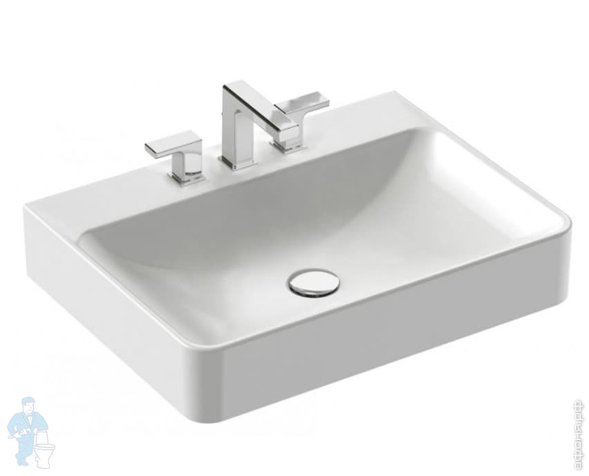 Умывальник Jacob Delafon VOX (600х450) EVD112-53-00 накладной, с ...