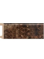 Плинтус напольный DECOMASTER D235-713 ДМ (17х2400х80) мрамор (шт.)