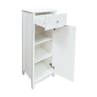 Полуколонна COMFORTY Тбилиси-40 (428х1228х355) напольный, белый глянец 00003132633