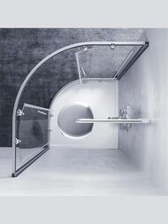 ������� ������ AM.PM X-Joy Twin Slide (90�90�185) ������� ������� ����/���������� W88G-205-090MT64