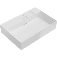 Раковина KERAMA MARAZZI TECNOLOGICA Logica мебельная/подвесная 700х480х145, без отверстия, белая гл. LO.wb.70.0
