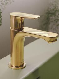 Смеситель для раковины Ideal Standard CONNECT AIR A7010A2 однозахватный, шлиф. золото