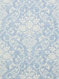Обои бумажные Thibaut Damask Resource 4 (0,686х8,22) орнамент, синие T89123 (рулон)