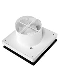 Вентилятор Royal Thermo Calipso RAFC 120 Black, 173х173х111, 185 м3/час, 33дБ, 15Вт, обрат.кл,черный