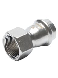 Соединитель пресс Franta 42х1.1/4"В, нержавеющая сталь SUS 304, V12421140G