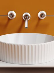 Раковина накладная Ceramicanova ELEMENT 360х360х115 без отв. под смеситель, белая CN6057
