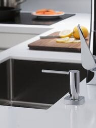 Hansgrohe Дозатор встраиваемый в столешницу 500мл хром 40468000 — изображение 2