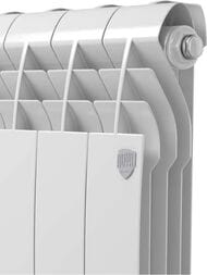 Радиатор биметаллический 8 секций ROYAL THERMO BiLiner B ВШГ 430х640х87, 1072Вт, белый, НС-1682241