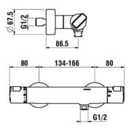��������� Laufen CITYPRO ��� ����, ���������, ���������, ���� 3.3395.7.004.400.1