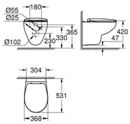 ������ Grohe Bau Ceramic 39351000 ��������� (368�420�531) ������������, � �������� � �����������