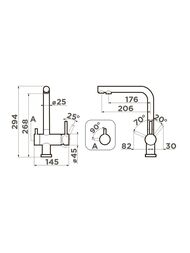��������� ��� ����� Omoikiri Nagano-AZ ������. ������� ������� 4994431