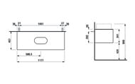 ����� ��� ���������� Laufen SONAR 4.0547.1.034.141.1 (1177�457�341) ����: Copper/Nero Marquina