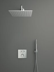 Ideal Standard CERATHERM NAVIGO Смеситель для душа A7302GN встраив,термостат,вн часть,серебр.шторм