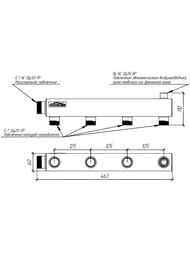 ����������������� ��������� Gidruss DMSS-32-25x4, ���������� 1 1/4", 4 ������� 1", ������������ 1/2
