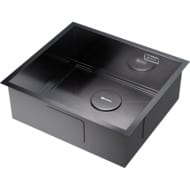 Мойка Omoikiri KASEN 49-16-INT-GM (490х440х175) интегрированный монтаж, вороненая сталь 4997055