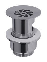 Выпуск для раковины Migliore DAISY d-63, 1 1/4" под перелив с решеткой, хром ML.RIC-10.124.CR
