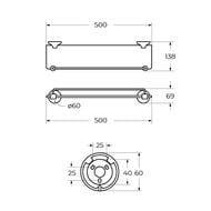 ����� ���������� ART&MAX Bohemia 50 �� ����: ���� AM-E-4282-Cr