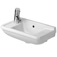 Рукомойник DURAVIT STARCK 3 500х260х160 отверстие под смеситель слева, перелив 0751500009 — миниатюра 1
