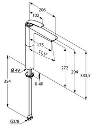 ��������� KLUDI BALANCE ��� ������������-��� DN 10, � ��������� (����) 522980575