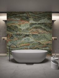 Керамогранитная плитка Sant Agostino Star Onyx Emerald Krystal (900х1800),зеленая,CSASOEMK18 (кв.м.) — миниатюра 3
