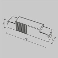 �������� ������� Maytoni Lighting control PSL-DL40-3CCT-550-700mA DALI CCT(DT8) 22-28W IP20, �����