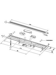 ������� ����� PLASTBRNO L=650��, ������� �� ����. ����� DESIGN1, SZA1650