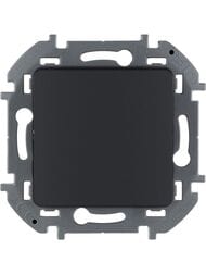 Переключатель LEGRAND INSPIRIA 1-клавишный 6 A 250 В антрацит 673693