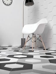 ��������������� ������ Wow Floor Tiles Hexa Ash Grey Matt (200�230) ����� 113838  (��.�.)