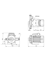 ����� ��������� �������� AQUARIO TEMA-400EA, 400��, 70�/���, ����� - 20�